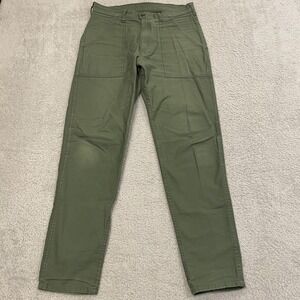 Stan Ray Fatigue Pants Mens 32x31 Olive Taper Fit Twill Baker Military USA